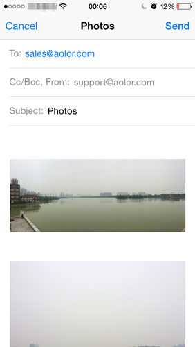 Add recipient and subject